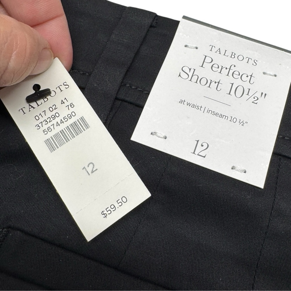 Talbots Black Women's Bermuda Shorts - Picture 3 of 11